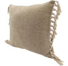 Dekokissen mit Fransen
