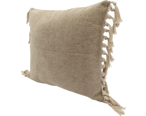 Dekokissen mit Fransen