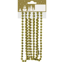 Girlande mit goldenen Kugeln zur Dekoration