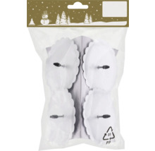 Verpackung mit vier Saugnäpfen mit Haken