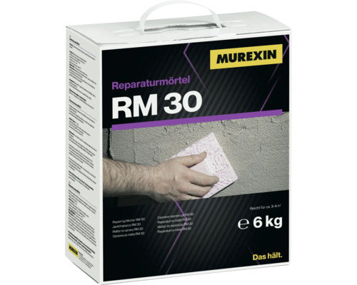 Murexin Reparaturmörtel RM 30 in einer 6 kg Verpackung