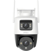 Überwachungskamera mit zwei Objektiven und Antennen