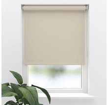 Fenster mit manuellem Rollo zur Verdunkelung