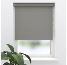Graues Rollo am Fenster