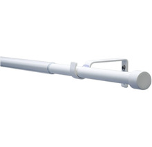 Gardinenstange mit Halterung und Endstück