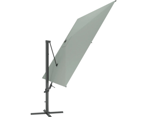 Freiarm-Sonnenschirm mit Metallgestell