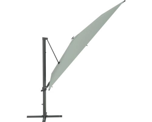 Freiarm-Sonnenschirm mit Ständer für den Garten