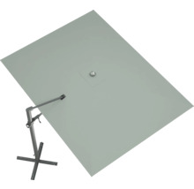 Rechteckiger Ampelschirm mit Standfuß