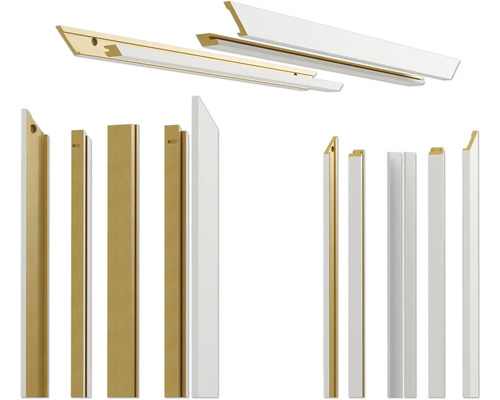 Verschiedene Zierleisten für den Innenausbau