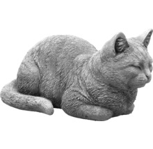 Dekorative Katzenfigur für den Garten