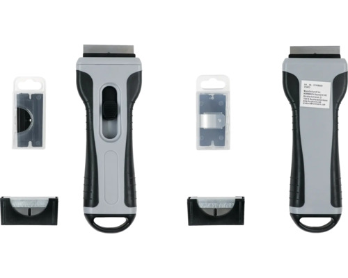 Glasschaber-Set mit Ersatzklingen