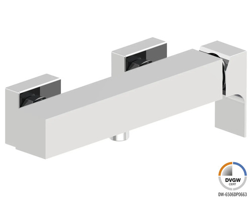 Duscharmatur Jungborn Zeta chrom Wandarmatur für Badezimmer mit DVGW Zertifikat
