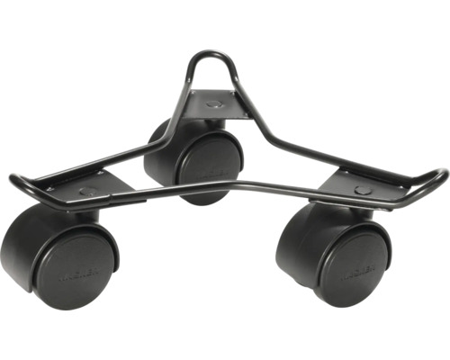 Pflanzenroller Wagner System GH0960 Stahl 23 x 30 x 6,5 cm schwarz Rollwagen für Pflanzgefäße