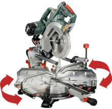 Metabo Kapp- und Gehrungssäge mit Drehfunktion