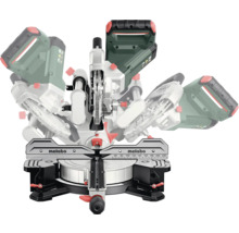 Metabo Kapp- und Gehrungssäge mit verschiedenen Winkeleinstellungen