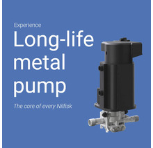 Nilfisk Hochdruckreiniger Pumpe aus Metall