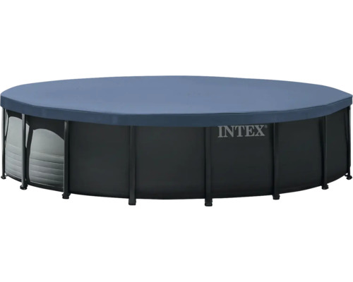 Runder Intex Pool mit Abdeckung