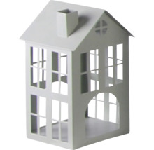 Dekoratives Windlicht in Form eines Hauses für eine stimmungsvolle Atmosphäre