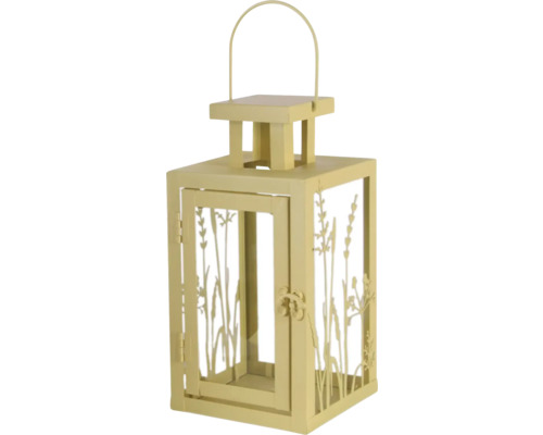 Dekorative Laterne mit Pflanzenmuster