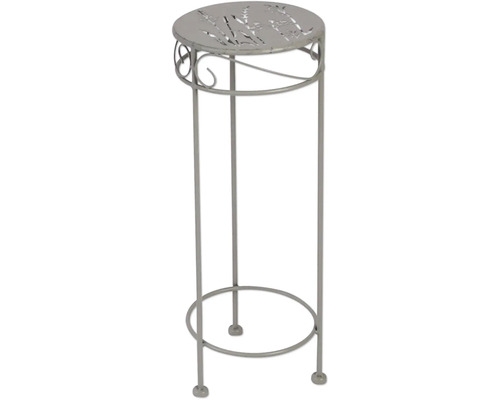 Pflanzsäule aus Metall mit Muster