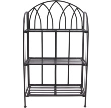 Metall Pflanzenregal mit drei Ablagen für den Innen- und Außenbereich.