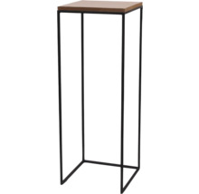 Beistelltisch mit Tischplatte und Metallgestell