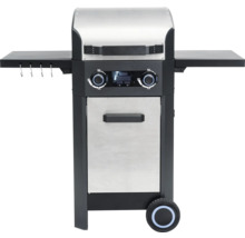 Grillwagen mit zwei Seitenablagen und einem Unterschrank