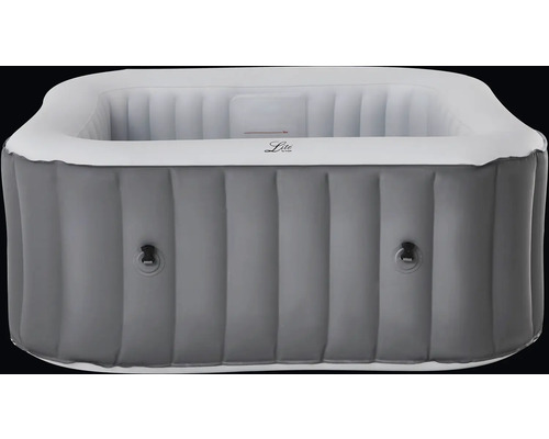 Aufblasbarer grauer Whirlpool für den Außenbereich