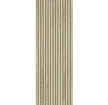 Holzpaneel mit Lattenstruktur