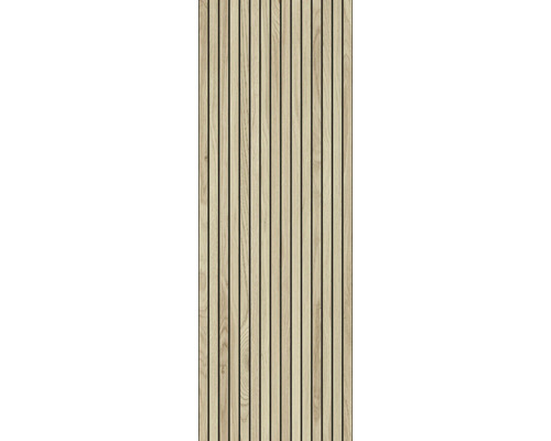 Holzpaneel mit Lattenstruktur