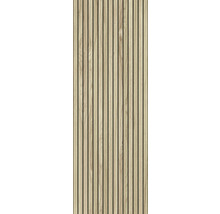 Holzpaneel mit Lamellenoptik