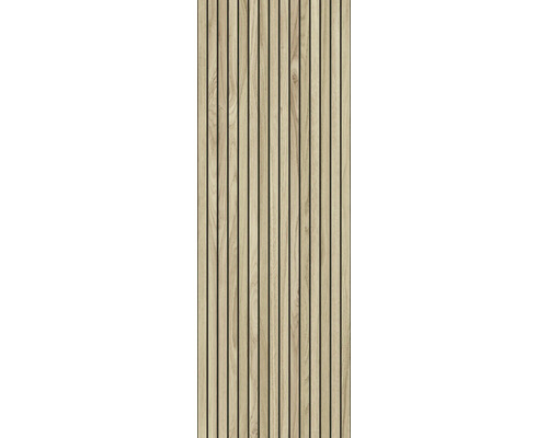 Holzpaneel mit Lamellenoptik