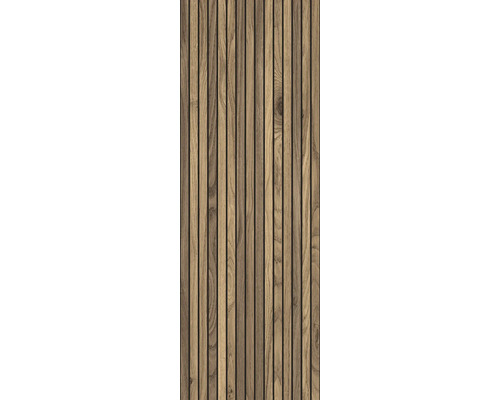 Holzpaneel mit Lattenstruktur