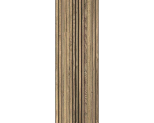 Holzpaneel mit Lattenstruktur