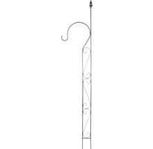 Pflanzenampelhalterung aus Metall mit floralem Design