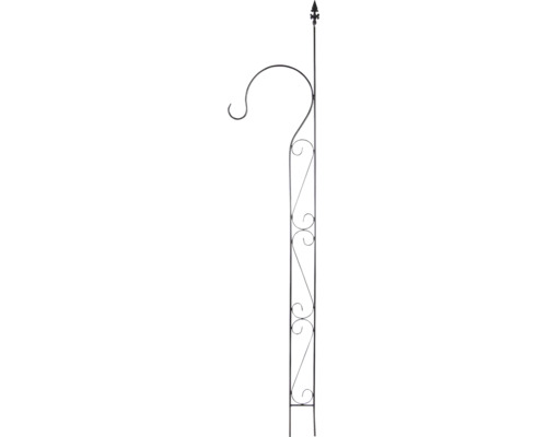 Pflanzenampelhalterung aus Metall mit floralem Design