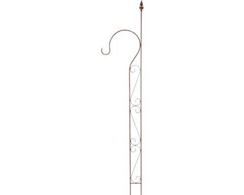 Dekorativer Pflanzenhänger aus Metall für den Außenbereich