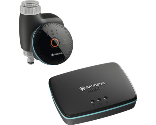 Gardena Smart Water Control Set mit Bewässerungssteuerung und Gateway