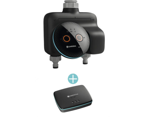 Gardena Smart Water Control mit Gateway zur automatischen Gartenbewässerung