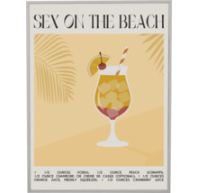 Grafik mit Cocktailrezept Sex on the Beach