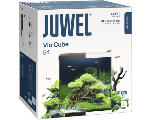 Verpackung des Juwel Vio Cube 54 Aquariums