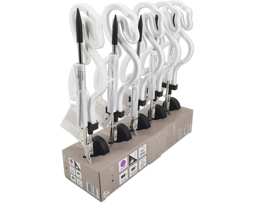 Solarstab Neon Flamingo im Verkaufsdisplay mit Schutzart IP44