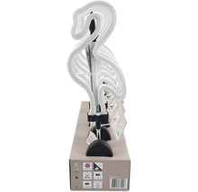 Neonleuchte in Form eines Flamingos