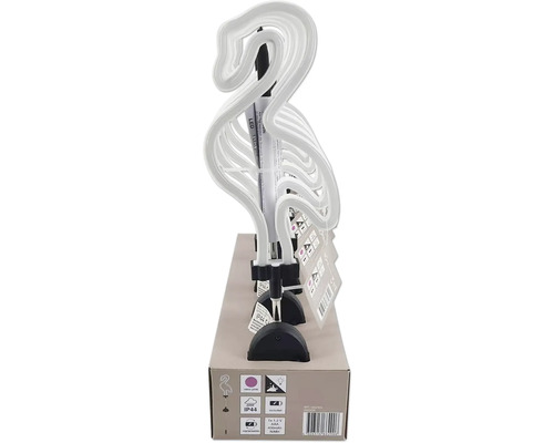 Neonleuchte in Form eines Flamingos