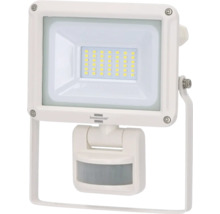 Weißer LED-Strahler mit Bewegungsmelder