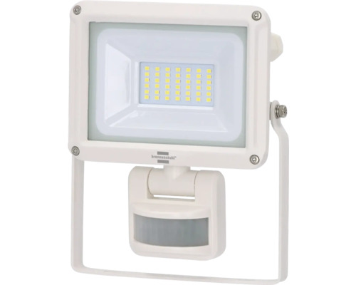 Weißer LED-Strahler mit Bewegungsmelder