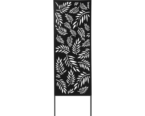 Sichtschutzelement mit Blätterdesign für den Garten
