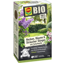 Packung Heckendünger mit Schafwolle für Hecken, Bäume und Sträucher