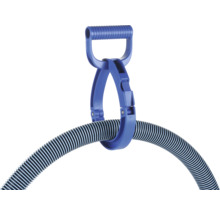 Poolschlauch mit Griff und Halterung
