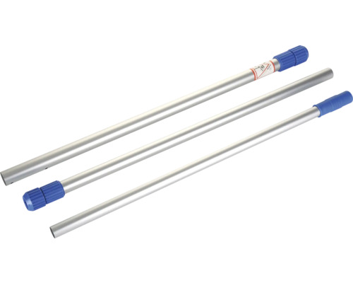 Drei Teleskopstangen aus Aluminium